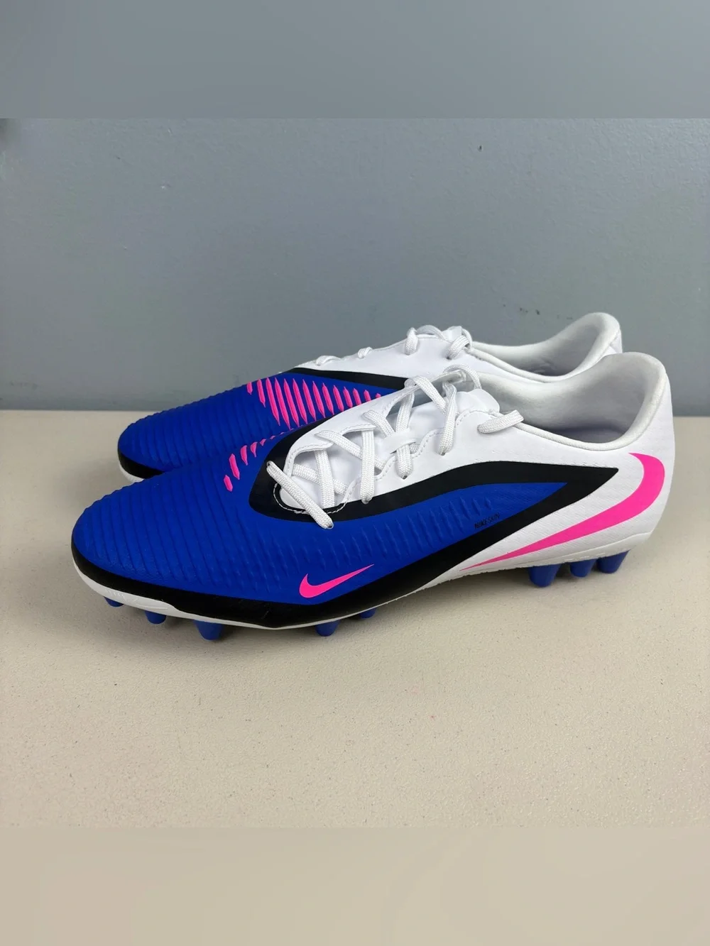 Nike Phantom 6 Low Academy TF Soccer Shoes Racer Blue HQ2325-446 Men’s Sz 11.5